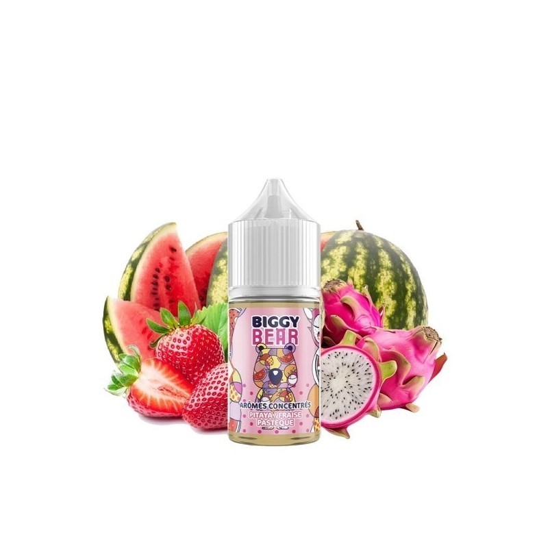 Koncentrat Biggy Bear - Pitaya Fraise Pastèque 30ml | DoctorVape