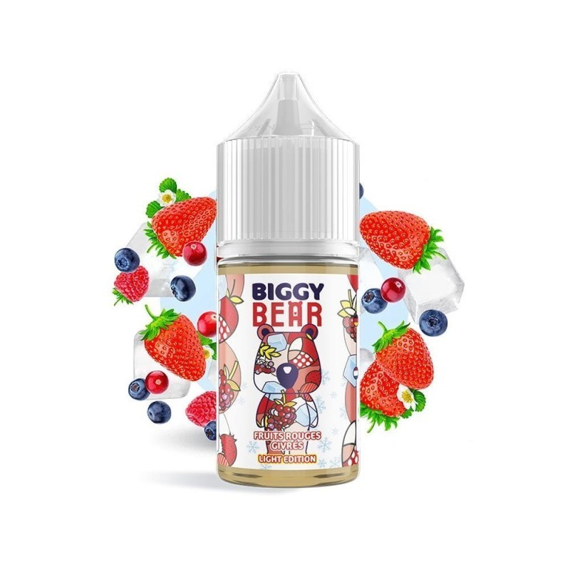 Koncentrat Biggy Bear - Fruits Rouges Givrés Light Edition 30ml | DoctorVape