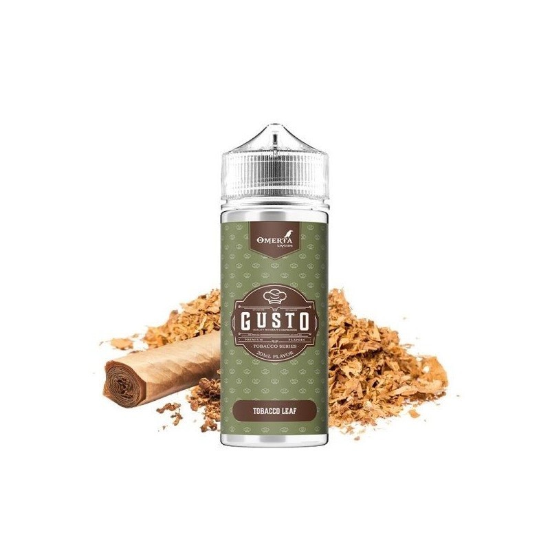 Premix Gusto by Omerta Liquids 100/120ml - Tobacco Leaf | DoctorVape