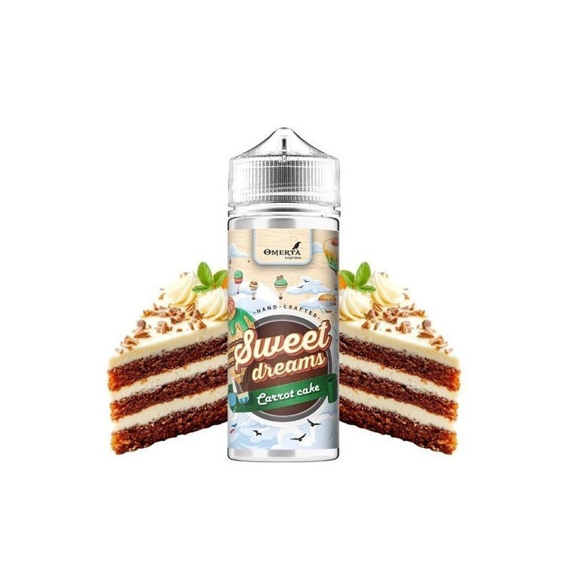 Premix Sweet Dreams by Omerta Liquidse 100/120ml - Carrot Cake | DoctorVape