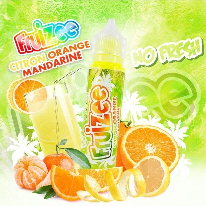 Premix Fruizee No Fresh by Eliquid France 50/75ml - Citron Orange Mandarine | DoctorVape