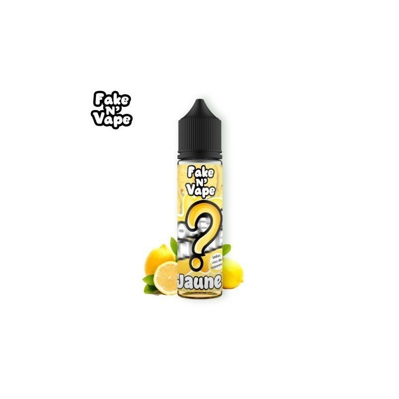 Premix Fake N Vape 50/60ml - Jaune | DoctorVape