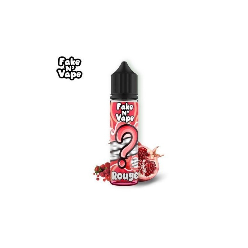Premix Fake N Vape 50/60ml - Rouge | DoctorVape