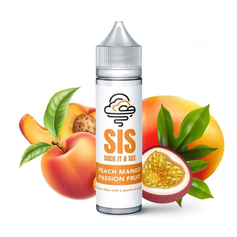 Premix SIS 50/75ml - Peach Mango Passion Fruit (Pêche Mangue Passion) | DoctorVape