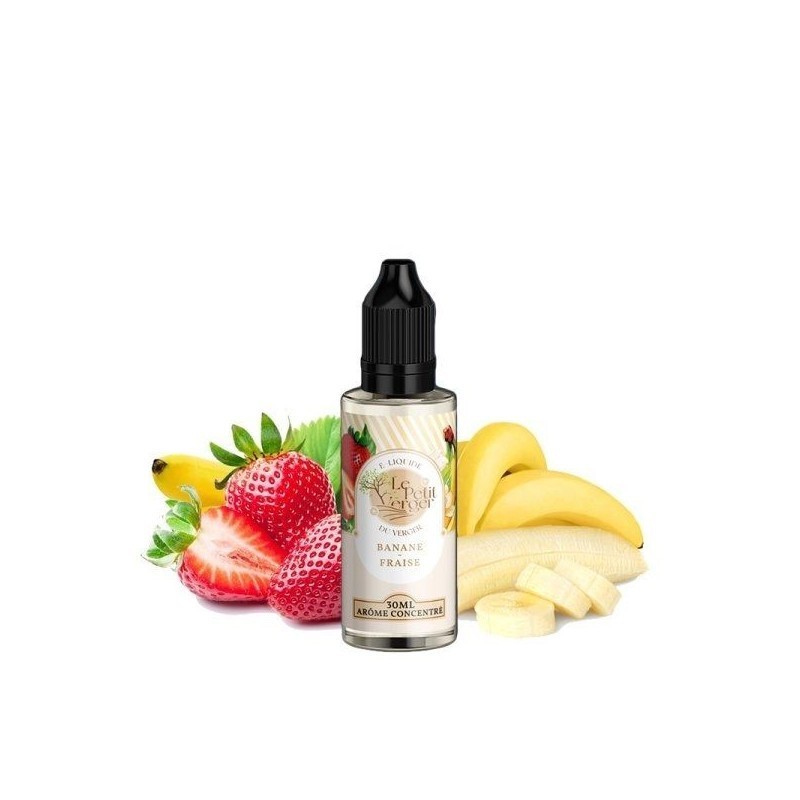 Koncentrat Le Petit Verger - Banane Fraise 30ml | DoctorVape