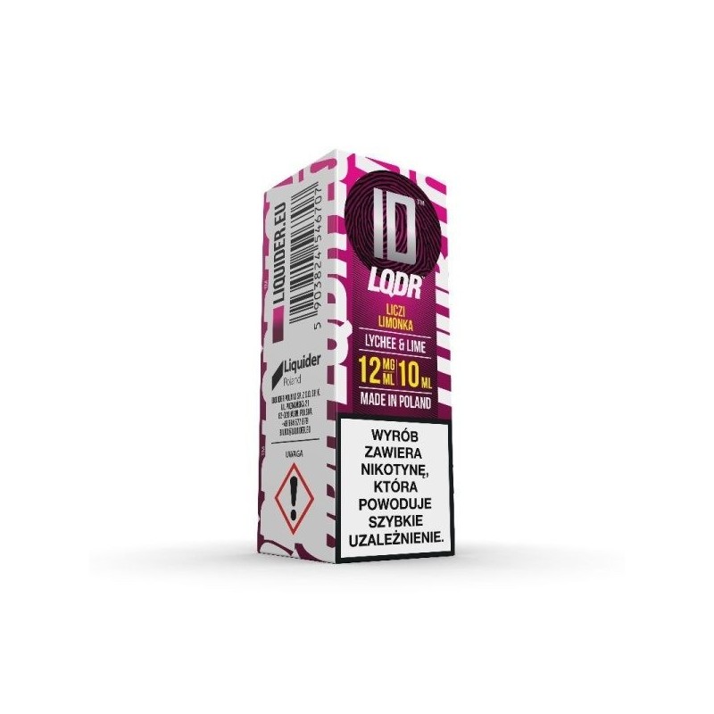 Liquid ID - 10ml Liczi i Limonka 12mg | Doctorvape