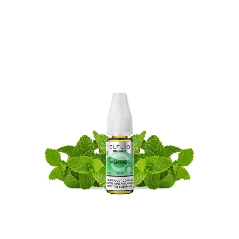 Liquid Elfbar Elfliq Salt 10ml - Menthol 20mg | DoctorVape