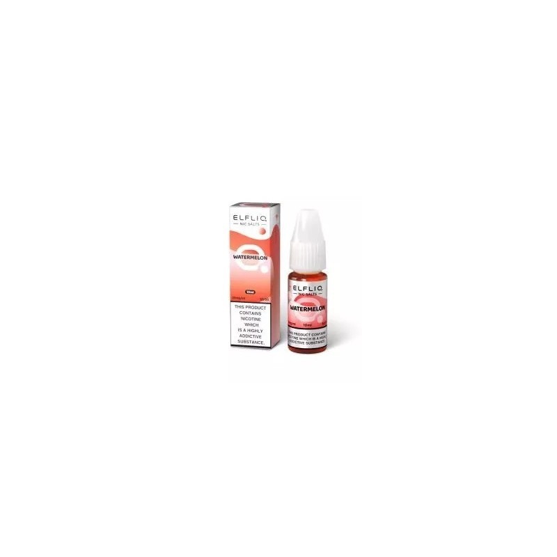 Liquid Elfbar Elfliq Salt 10ml - Watermelon 20mg | DoctorVape