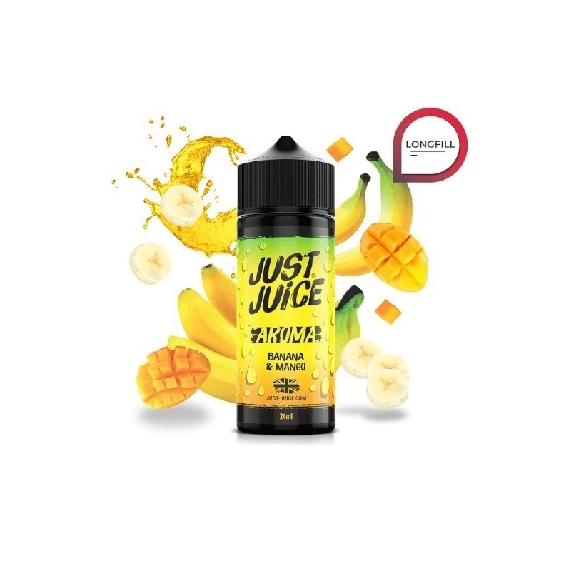Longfill Just Juice Iconic 24/120ml - Banana & Mango | DoctorVape