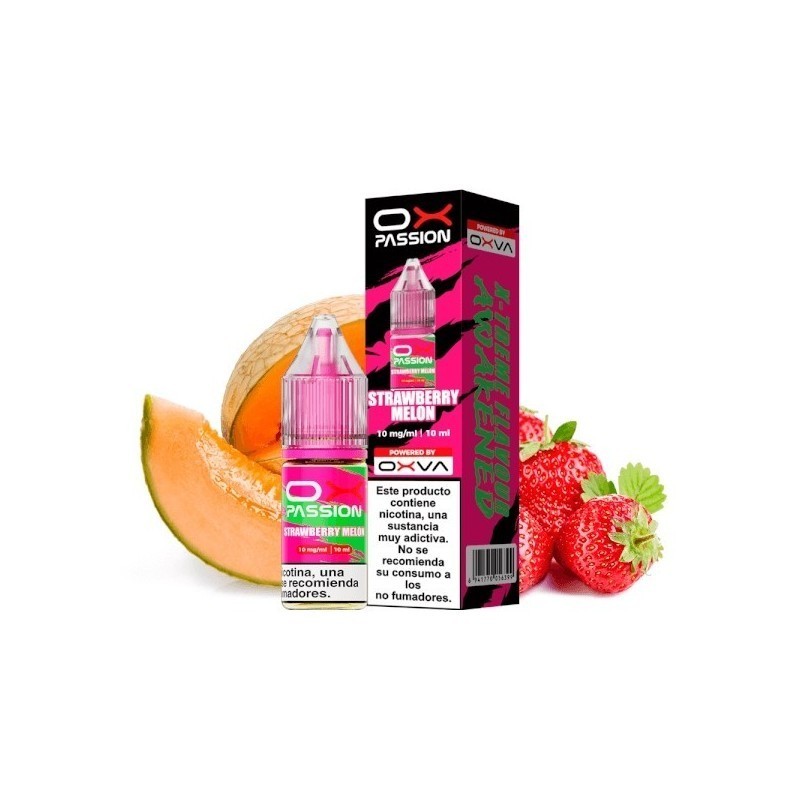 Liquid Oxva OX Passion Salts - Strawberry Melon 10mg | DoctorVape