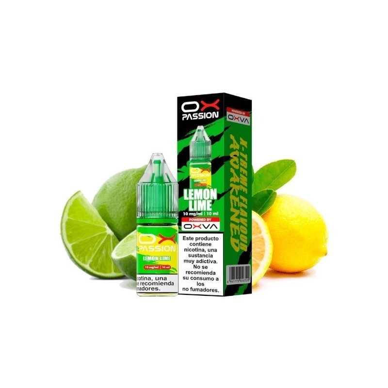 Liquid Oxva OX Passion Salts - Lemon Lime 10mg | DoctorVape