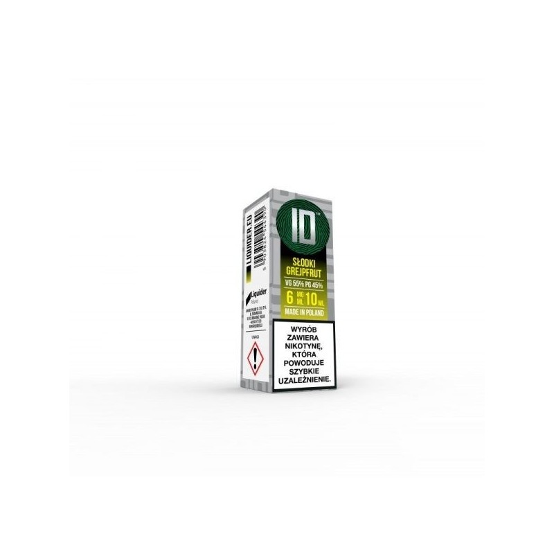 Liquid ID - 10ml Słodki Grejpfrut 6mg | Doctorvape