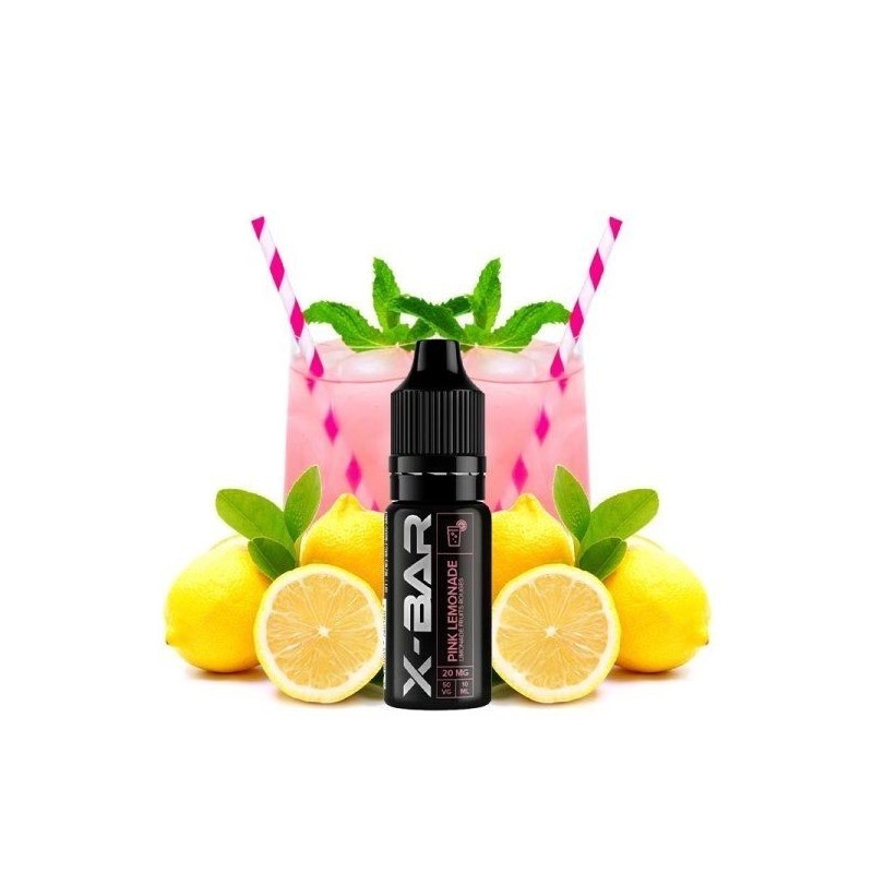 Liquid X-Bar Salt 10ml - Pink Lemonade 20mg | DoctorVape