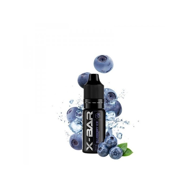 Liquid X-Bar Salt 10ml - Blueberry Ice 20mg | DoctorVape