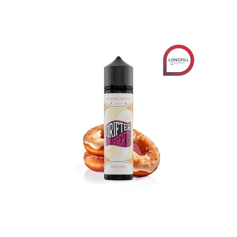 Longfill Drifter Desserts 16/60ml - Cream Donut | DoctorVape