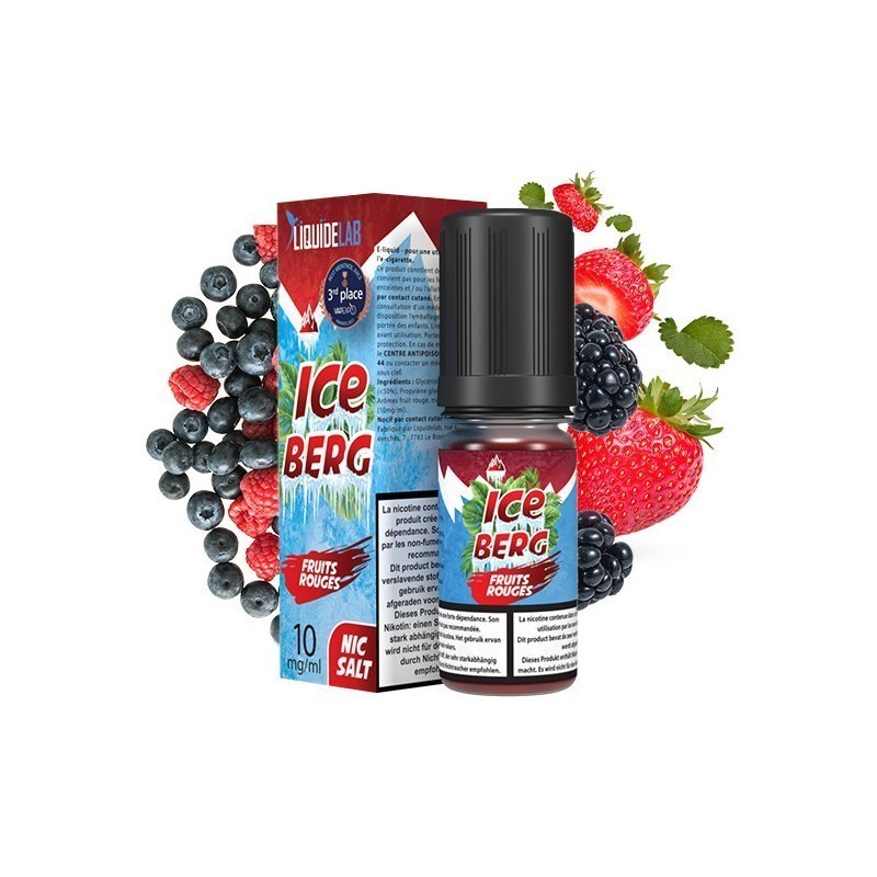 Liquid Iceberg O'J Lab 10ml - Fruits Rouges 20mg | DoctorVape