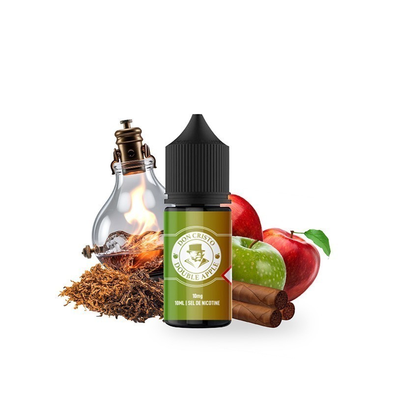 Liquid Don Cristo Salt 10ml - Double Apple 20mg | DoctorVape