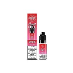 Liquid Dinner Lady Fruit Full Salt 10ml - Strawberry Watermelon 20mg | DoctorVape