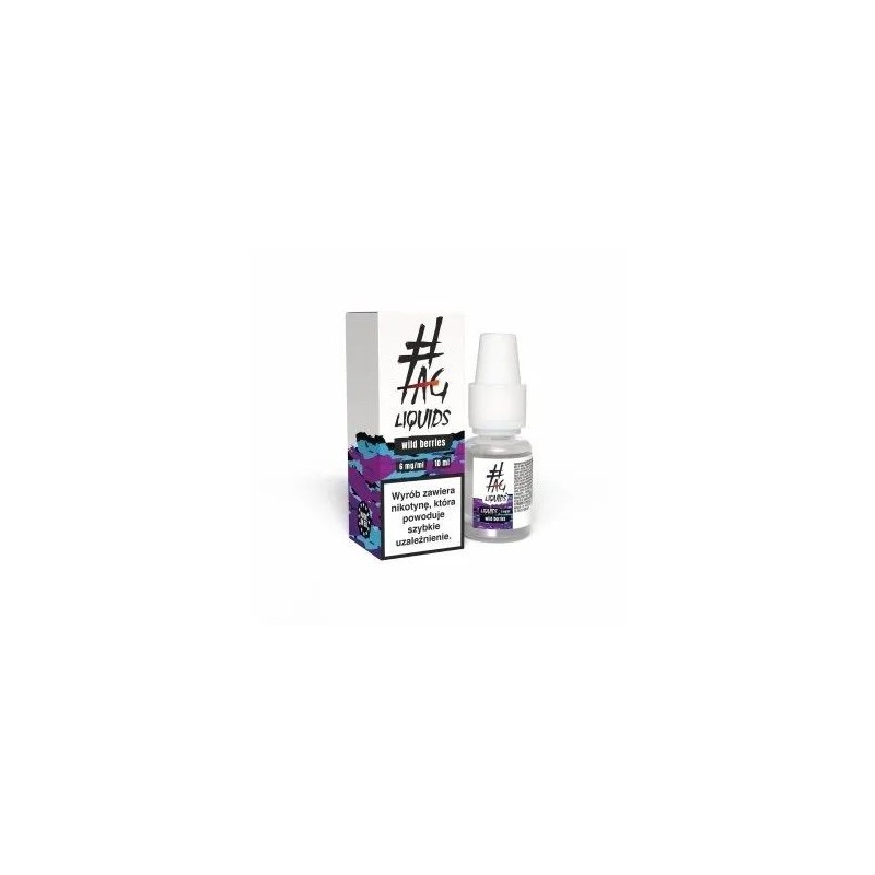 Liquid Hasztag TAG 10ml - Baies Sauvages 6mg | Doctorvape
