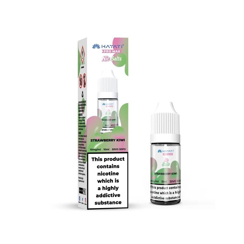 Liquid Hayati Pro Max Nic Salts 10ml - Strawberry Kiwi 20mg | DoctorVape
