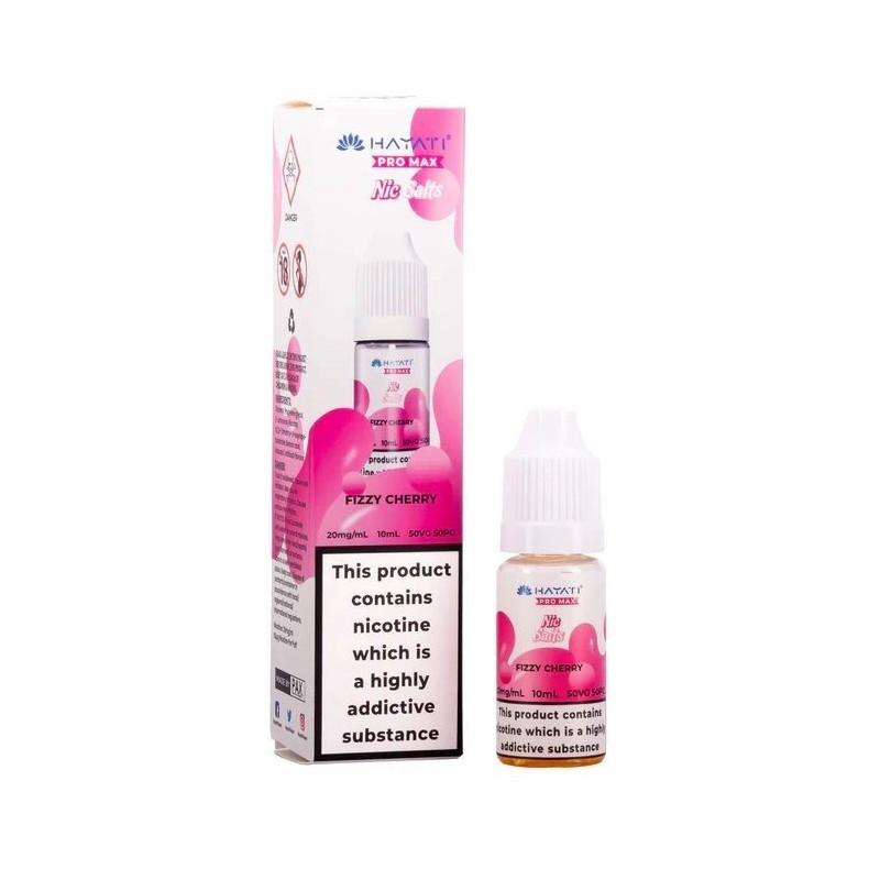 Liquid Hayati Pro Max Nic Salts 10ml - Fizzy Cherry 20mg | DoctorVape