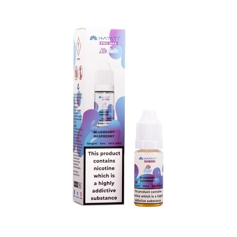 Liquid Hayati Pro Max Nic Salts 10ml - Blueberry Raspberry 20mg | DoctorVape