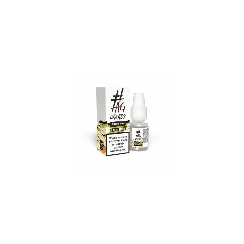 Liquid Hasztag TAG 10ml - Tropical Juice 6mg | Doctorvape