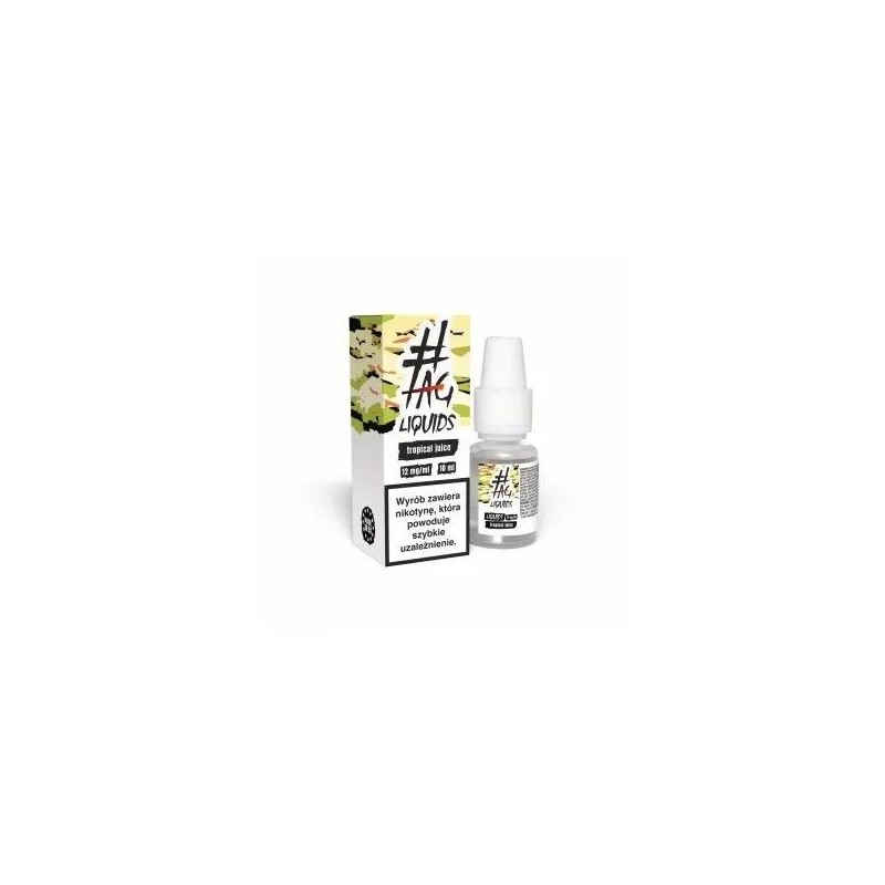 Liquid Hasztag TAG 10ml - Tropical Juice 12mg | Doctorvape