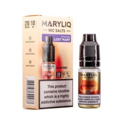 Liquid Maryliq Nic Salts 10ml - Sour Red 20mg | DoctorVape