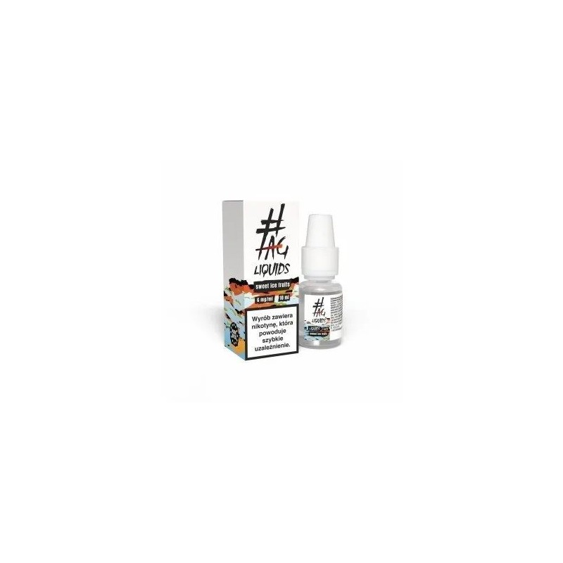 Liquid Hashtag TAG 10ml - Sweet Ice Fruits 6mg | Doctorvape