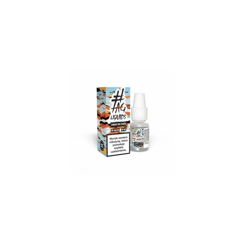 Liquid Hashtag TAG 10ml - Sweet Ice Fruits 18mg | Doctorvape
