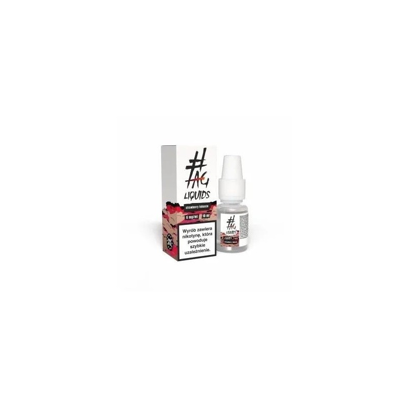 Liquid Hasztag TAG 10ml - Truskawka Tytoń 6mg | Doctorvape