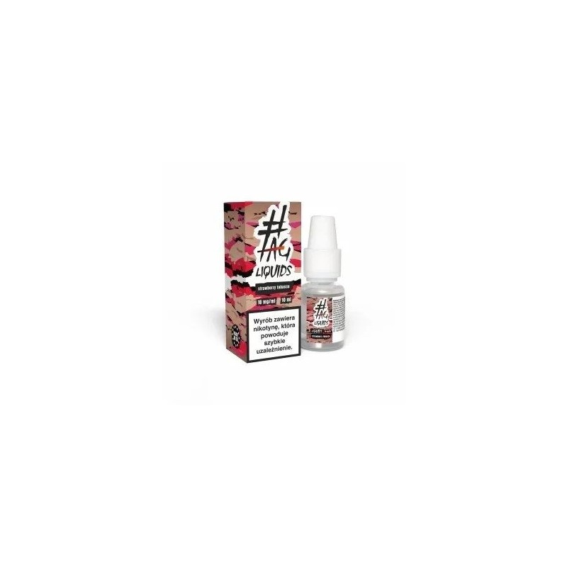 Liquid Hasztag TAG 10ml - Truskawka Tytoń 18mg | Doctorvape