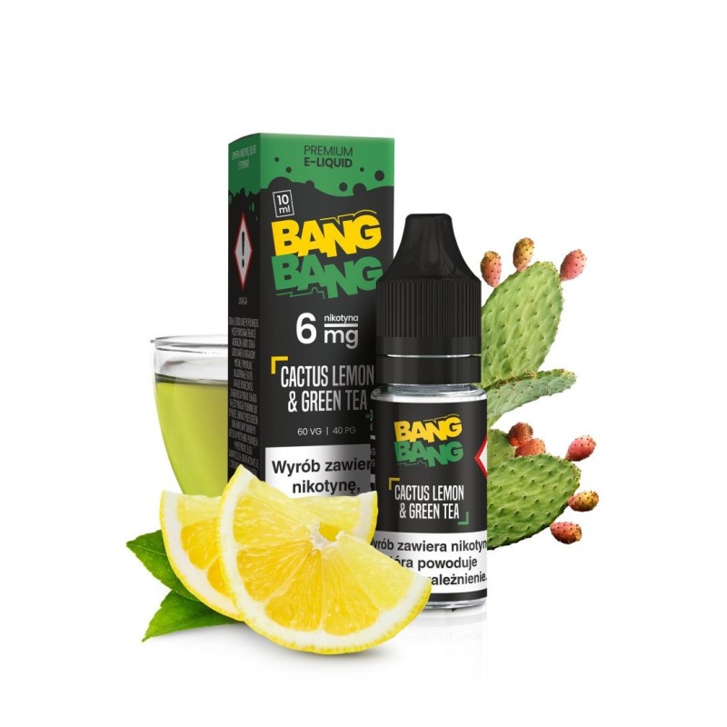 Liquid BANG BANG 10ml - Cactus Lemon & Green Tea 6mg | Doctorvape