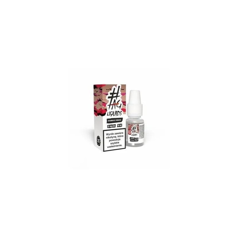 Liquid Hasztag TAG 10ml - Truskawka Tytoń 12mg | Doctorvape