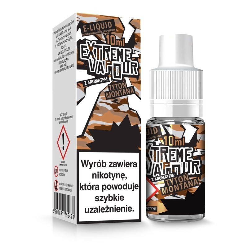 Liquid Extreme Vapour 10ml - Tytoń Montana 6mg
