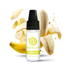 Liquid Crazy Labs 10ml - Banane 12mg | DoctorVape