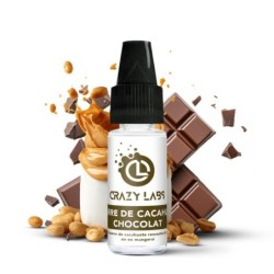 Liquid Crazy Labs 10ml - Beurre De Cacahuete Chocolat 6mg | DoctorVape