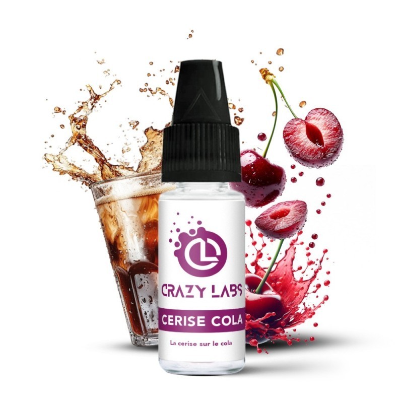 Liquid Crazy Labs 10ml - Cerise Cola 12mg | DoctorVape