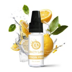 Liquid Crazy Labs 10ml - Citron Frais 6mg | DoctorVape