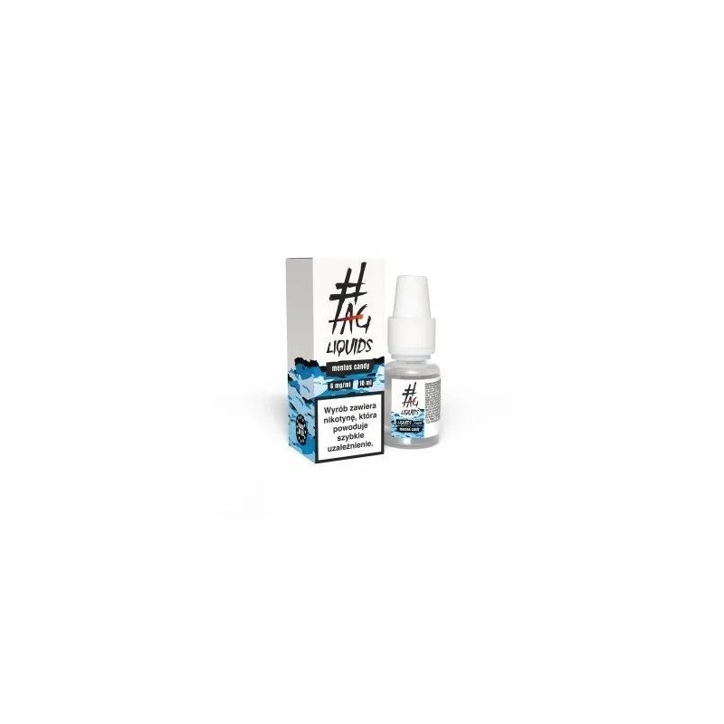 Liquid Hasztag TAG 10ml - Bonbons Mentos 6mg | Doctorvape