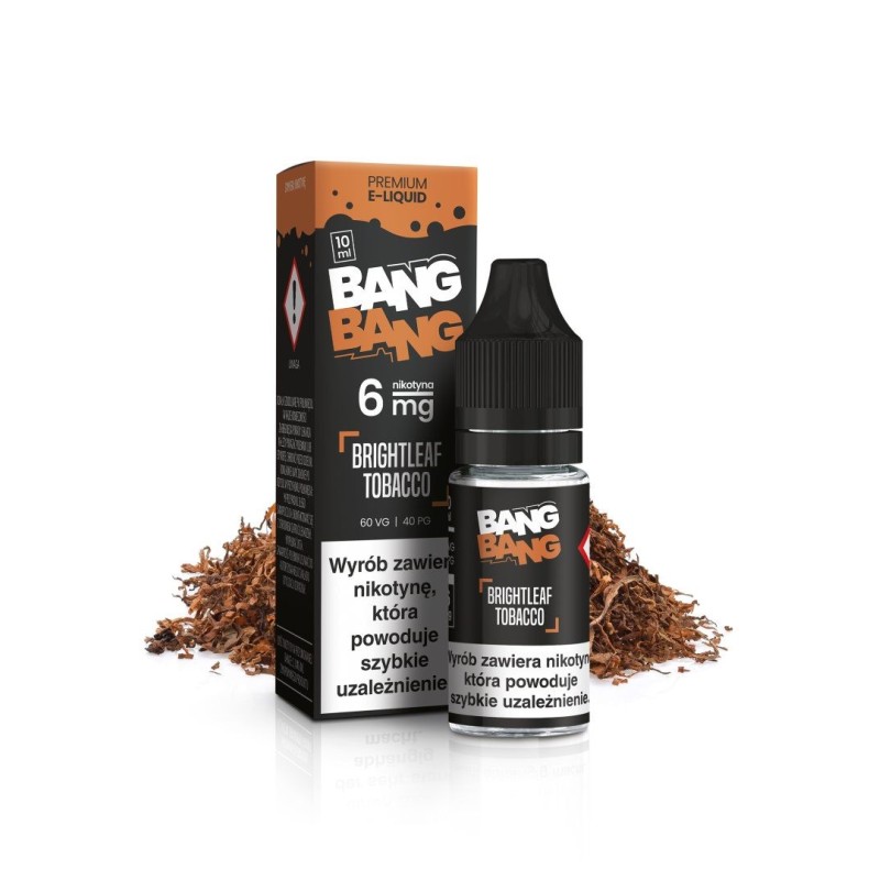 Liquid BANG BANG 10ml - Tytoń Brightleaf 6mg | Doctorvape