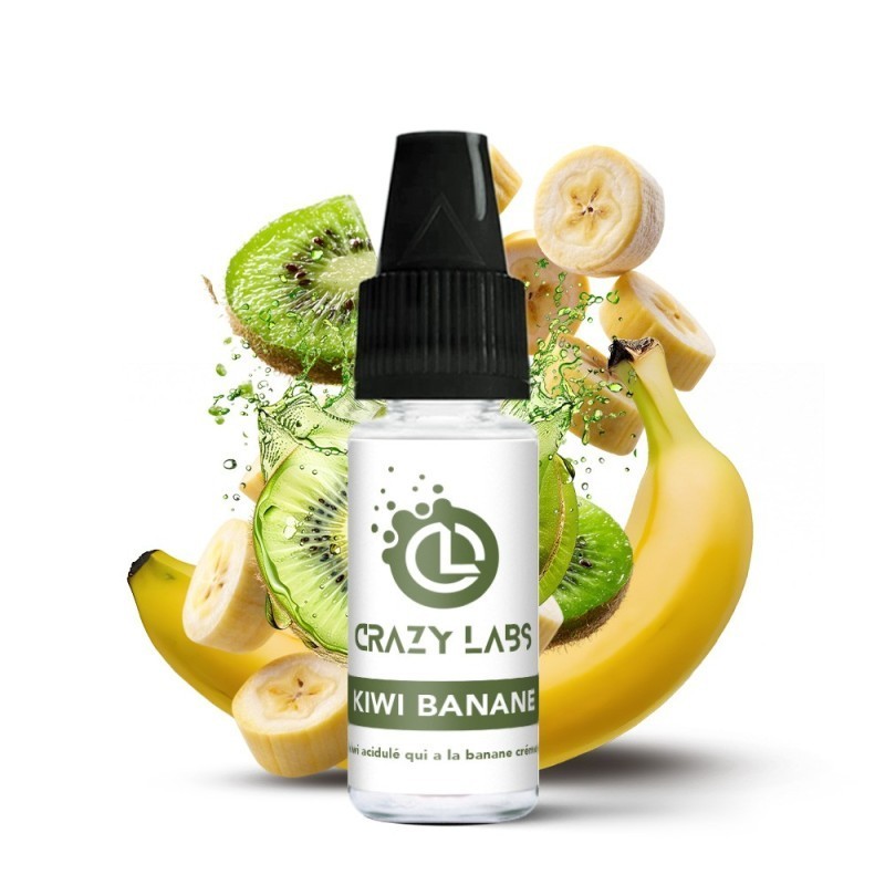 Liquid Crazy Labs 10ml - Kiwi Banane 12mg | DoctorVape