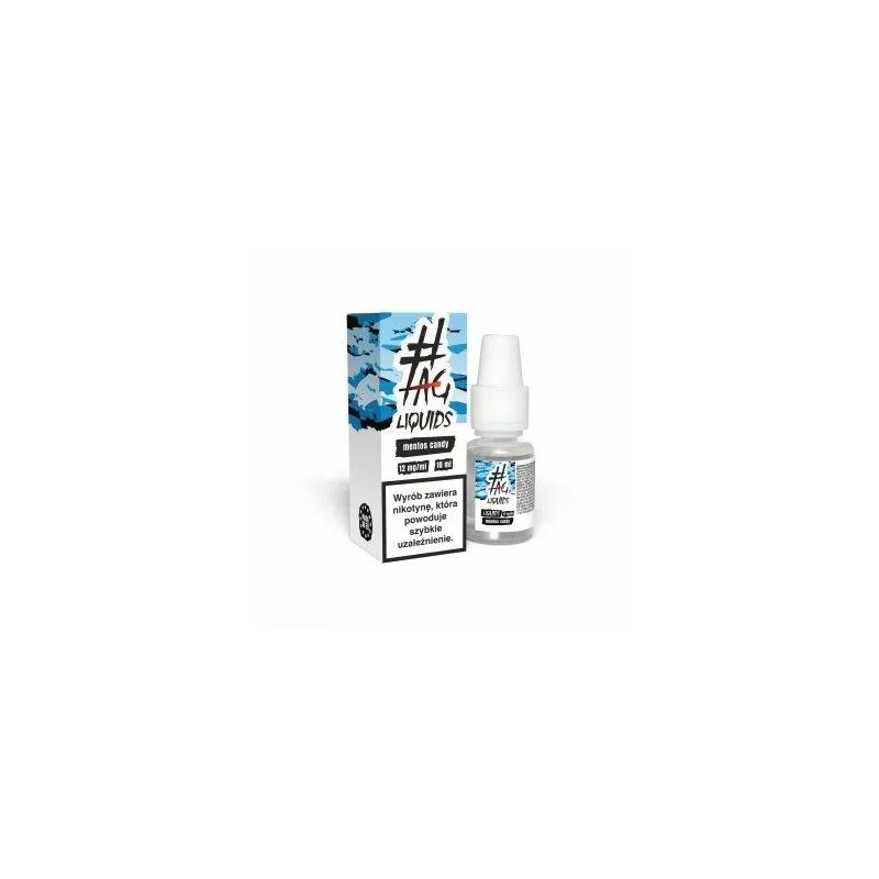 Liquid Hasztag TAG 10ml - Bonbons Mentos 12mg | Doctorvape