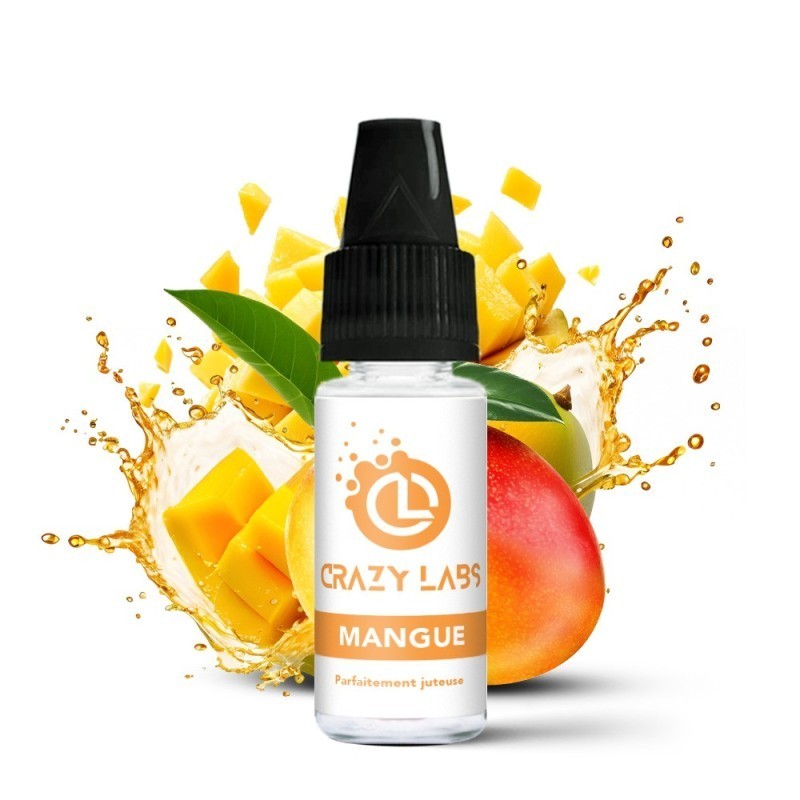 Liquid Crazy Labs 10ml - Mangue 12mg | DoctorVape