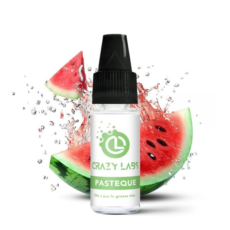 Liquid Crazy Labs 10ml - Pasteque 12mg | DoctorVape
