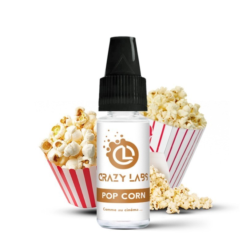 Liquid Crazy Labs 10ml - Pop Corn 6mg | DoctorVape