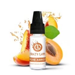 Liquid Crazy Labs 10ml - Peche Abricot 6mg | DoctorVape