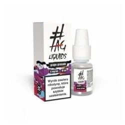Liquid Hasztag TAG 10ml - Grape Grenade 6mg | Doctorvape