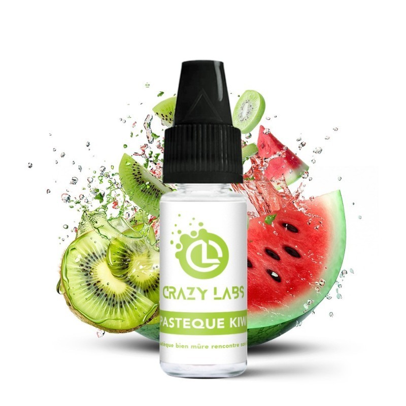 Liquid Crazy Labs 10ml - Pasteque Kiwi 12mg | DoctorVape
